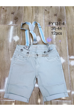 Spodenki jeansowe damskie (36-44) FY131-4