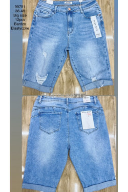Spodenki jeansowe damskie (36-46) 99791