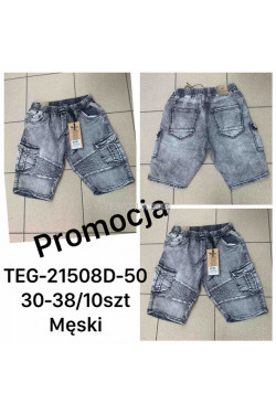 Spodenki jeansowe męskie (30-38) TEG-21508D50