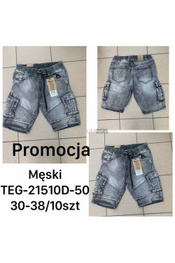 Spodenki jeansowe męskie (30-38) TEG-21510D50
