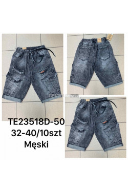 Spodenki jeansowe męskie (32-40) TE23518D-50