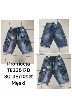 Spodenki jeansowe męskie (30-38) TE23517D