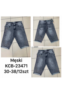 Spodenki jeansowe męskie (30-38) KCB-23471
