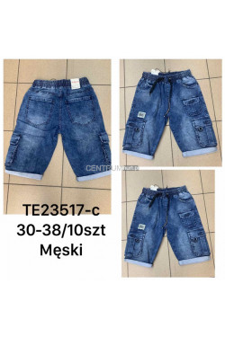 Spodenki jeansowe męskie (30-38) TE23517-C