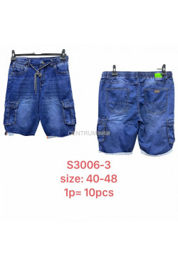 Spodenki jeansowe męskie (40-48) S3006-3