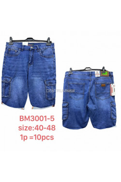 Spodenki jeansowe męskie (40-48) BM3001-5