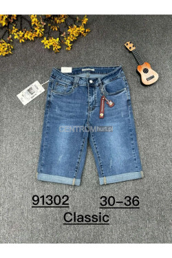 Spodenki jeansowe damskie (30-36) 91302