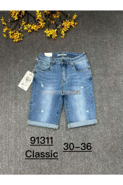 Spodenki jeansowe damskie (30-36) 91311