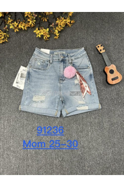 Szorty jeansowe damskie (25-30) 91236