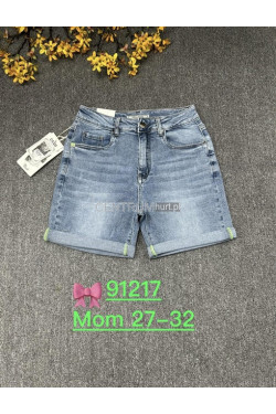Szorty jeansowe damskie (27-32) 91217