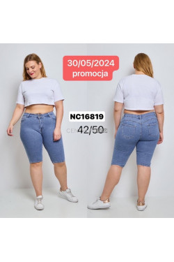 Spodenki jeansowe damskie (42-50) NC16819