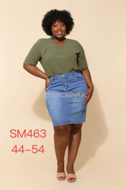 Spódnica jeansowa damska (44-54) SM463