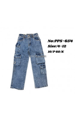 Jeansy dziewczęce (4-12) PPS-654