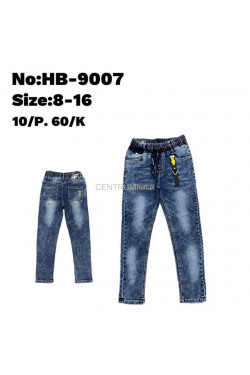 Jeansy chłopięce (8-16) HB-9007