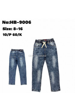 Jeansy chłopięce (8-16) HB-9006