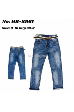 Jeansy chłopięce (8-16) HB-8961