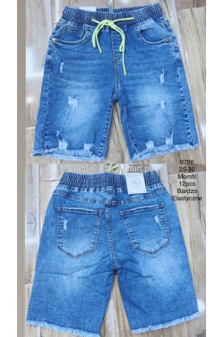 Rybaczki jeansowe damskie (25-30) 9786