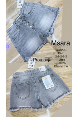 Szorty jeansowe damskie (XS-XL) G3822C