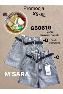Szorty jeansowe damskie (XS-XL) G5061G