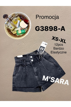 Szorty jeansowe damskie (XS-XL) G3898-A