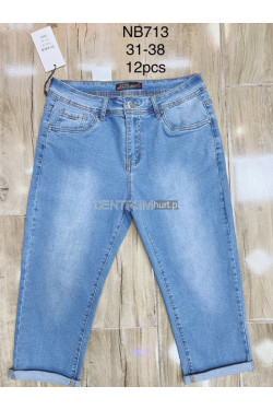 Rybaczki jeansowe damskie (31-38) NB713