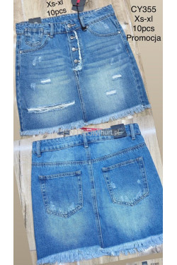 Spódnica jeansowa damska (XS-XL) CY355