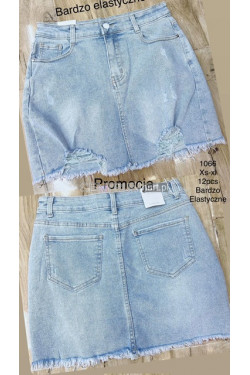 Spódnica jeansowa damska (XS-XL) 1066