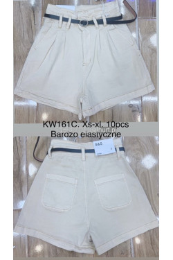 Szorty jeansowe damskie (XS-XL) KW161C