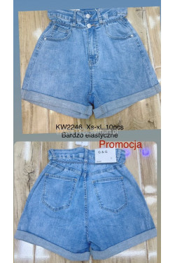Szorty jeansowe damskie (XS-XL) KW2246