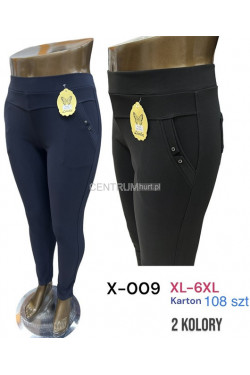 Spodnie damskie (XL-6XL) X009