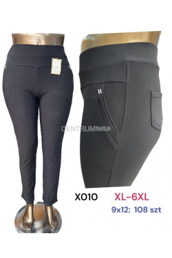 Spodnie damskie (XL-6XL) X010