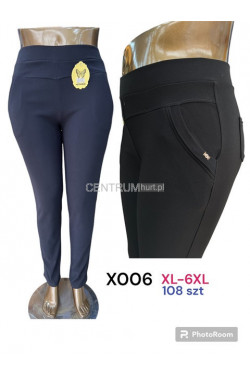 Spodnie damskie (XL-6XL) X006