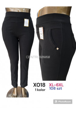 Spodnie damskie (XL-6XL) X018