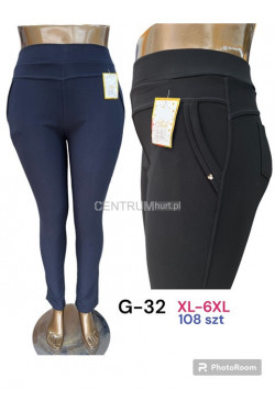 Spodnie damskie (XL-6XL) G-32