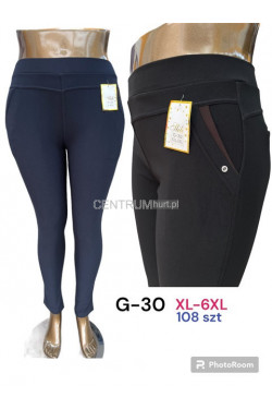 Spodnie damskie (XL-6XL) G-30