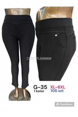 Spodnie damskie (XL-6XL) G-35