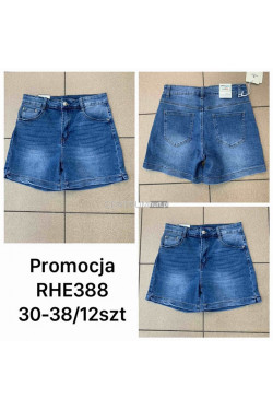 Szorty jeansowe damskie (30-38) RHE388