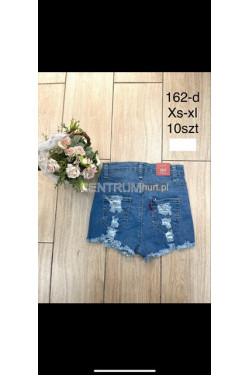 Szorty jeansowe damskie (XS-XL) 162-D