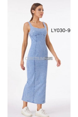 Sukienka jeansowa damska (XS-XL) LY030-9