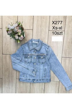 Kurtka jeansowa damska (XS-XL) X277