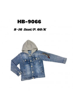 Kurtka jeansowa chłopięca (8-16) HB-9066