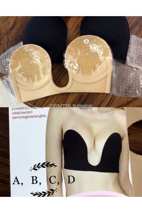 Biustonosz klejący kolor do wyboru MISKA C G15