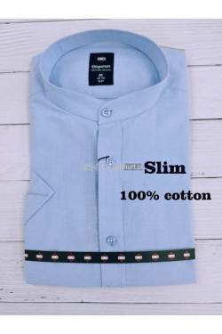 Koszula męska długi rękaw SLIM Turecka (M-3XL) B1032