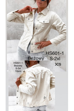 Kurtka jeansowa damska (S-2XL) HS601-1