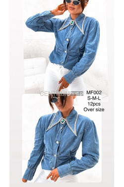 Koszula jeansowa damska (S-M-L) MF002