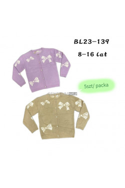 Sweter dziewczęce (8-16) BL23-139