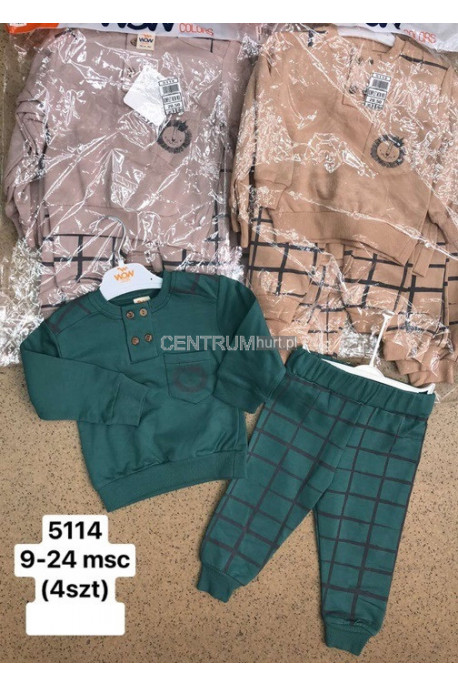 Komplet niemowlęcy Tureckie KOLOR DO WYBORU (68-80) 1