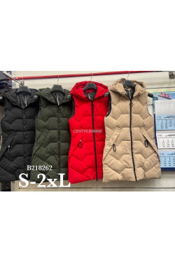 kurtki kamizelki damskie (S-2XL) 8262