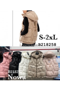 kurtki kamizelki damskie (S-2XL) 8258
