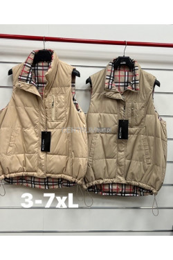 kurtki kamizelki damskie (3XL-7XL) 8066